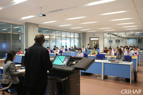 “以社區為基礎的非物質文化遺產清單培訓會”在朝鮮平壤舉行