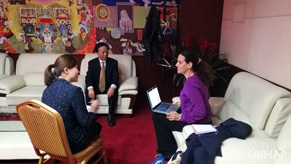 聯合國教科文組織評估師對亞太中心進開展評估工作